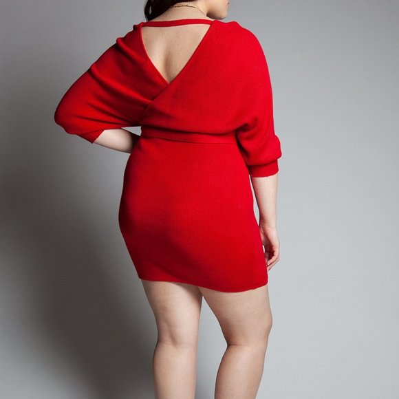 Mini Sweater Dress - Picture 2 of 2